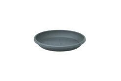 Krukker^ Pottefat Cylindro plast Ø21 cm Grå