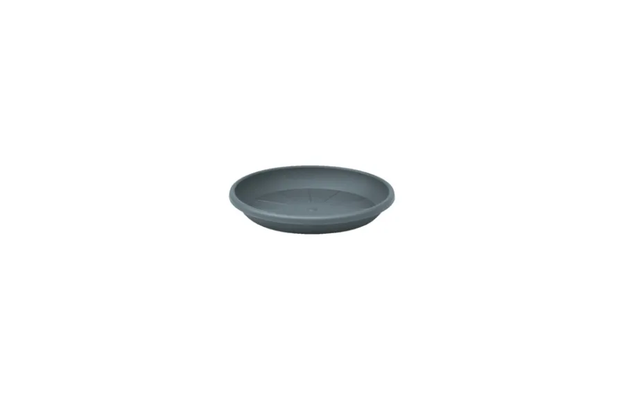 Krukker^ Pottefat Cylindro plast Ø13 cm Grå
