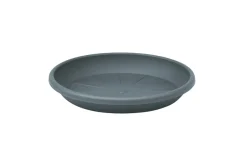 Krukker^ Potteskål Cylindro plast Ø29 cm Grå