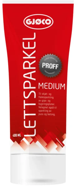 Sparkelmasse^Gjøco Proff lettsparkel medium 400 ml -