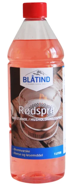 Øvrige Kjemikalier^Blåtind Rødsprit 1 liter