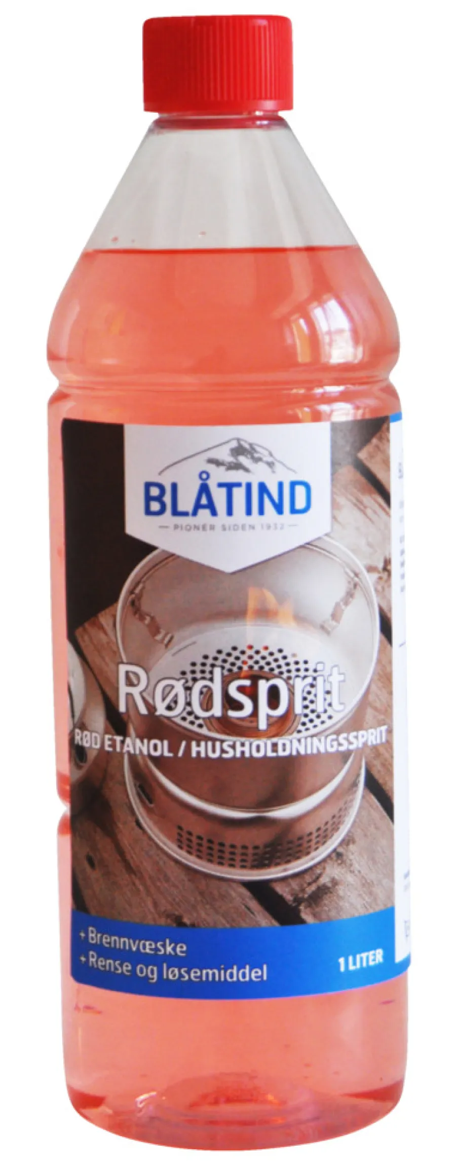 Øvrige Kjemikalier^Blåtind Rødsprit 1 liter