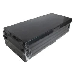 Reoler & Romdelere^Gardeco Reol m/4 hyller plast - Svart