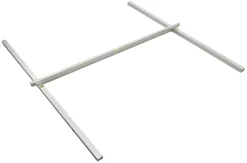 Tilbehør Til Anlegg^Probuilder Rettholtsett aluminium 3 deler 2 meter -