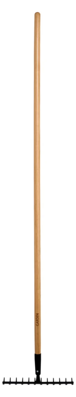 River Og Raker^Garden Rive m/12 tenner ask 160 cm - ®