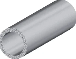 Knagger & Knaggrekker|Garderobeinnredning^ Rør aluminium Ø10 mm × 100 cm