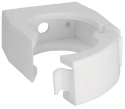 Avløpsrør^ Rørholder ABS 40 mm hvit