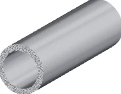 Knagger & Knaggrekker|Garderobeinnredning^ Rørprofil - 1 x 16 mm x 1 m