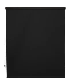Rullegardiner^ Rullegardin mørklegging svart 90 x 210 cm