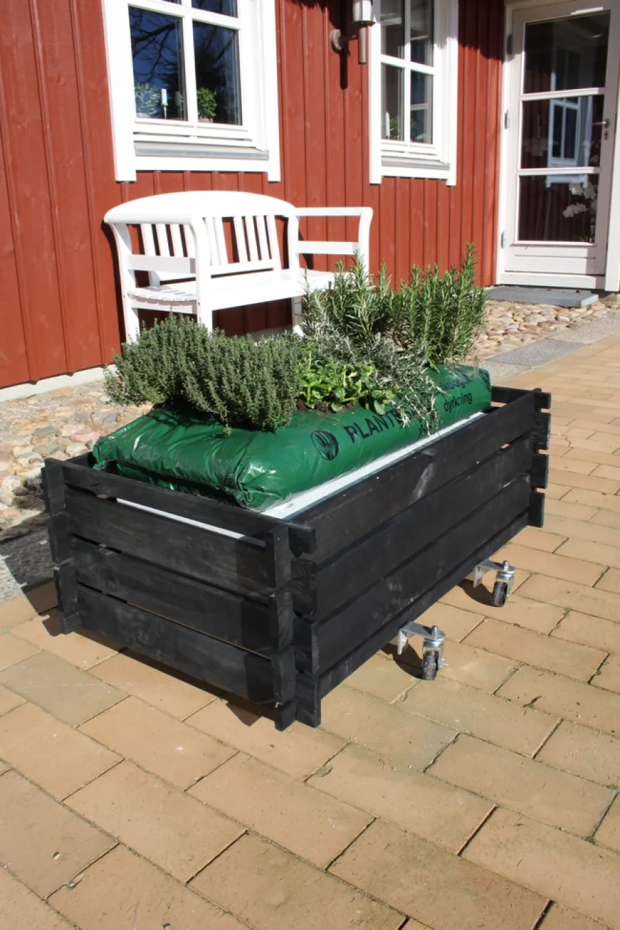 Sesongavslutning|Parasoller Og Markiser^Garden Rullevogn til parasollfot og krukker - ®