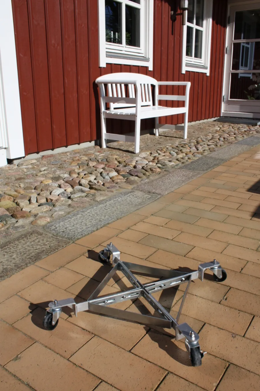Sesongavslutning|Parasoller Og Markiser^Garden Rullevogn til parasollfot og krukker - ®