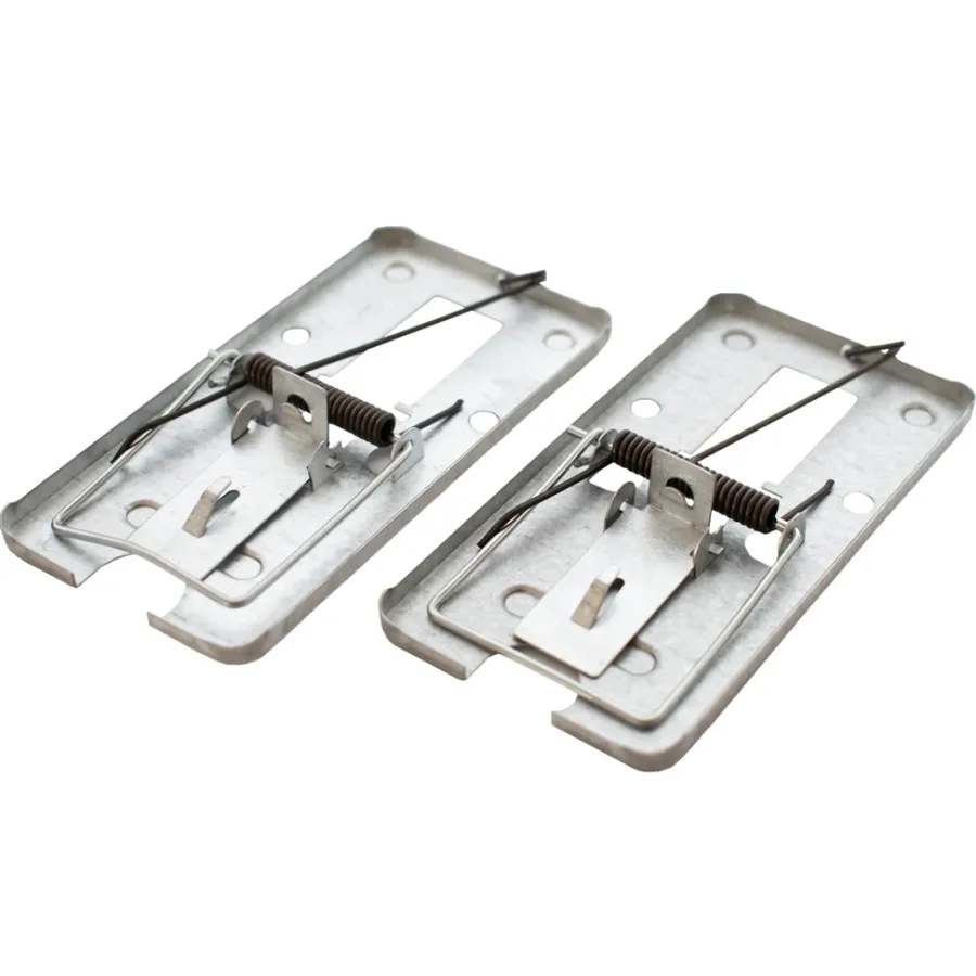 Feller^SafeTrap musefeller i metall - 2-pk.