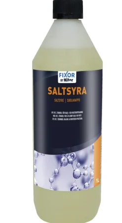 Øvrige Kjemikalier^ Saltsyre 30% 1 liter FIXOR