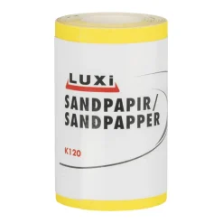 Sandpapir^Luxi Sandpapir rull korn 120 - 93 mm x 5 meter