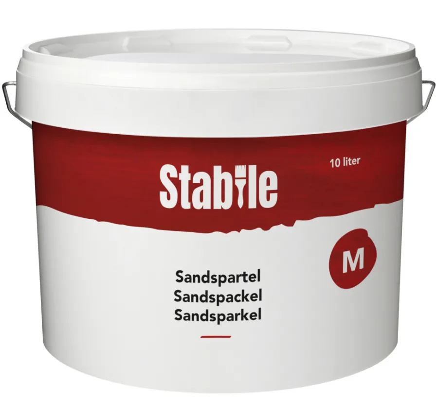 Sparkelmasse^Stabile Sandsparkel M 10 liter lys grå -