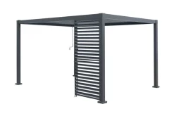 Paviljonger & Partytelt^Outfit Sidepanel med justerbare lameller til pergola 4 meter -
