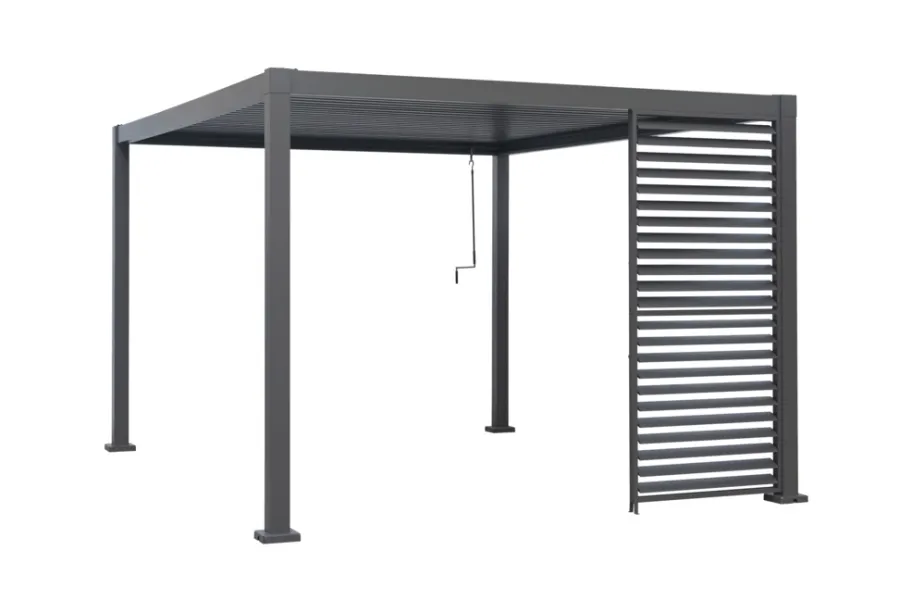 Paviljonger & Partytelt^Outfit Sidepanel til pergola m/lameller -