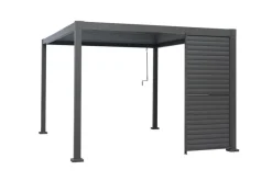 Paviljonger & Partytelt^Outfit Sidepanel til pergola m/lameller -