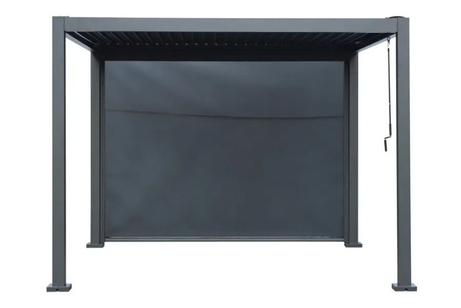 Paviljonger & Partytelt^ Sidepanel til pergola 3 x 3 meter
