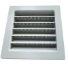 Ventilasjon^ Sjalusirist 15 x 15 cm hvit