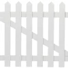 Gjerder|Hageporter^ Skagenport 100 x 80 cm hvit