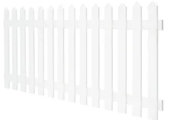 Gjerder^ Skagen stakittgjerde 180 x 80 cm hvit