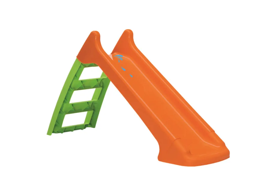 Leker|Strand- & Badeleker^Paradiso Toys Sklie med vanntilkobling 72 cm - Grønn/oransje