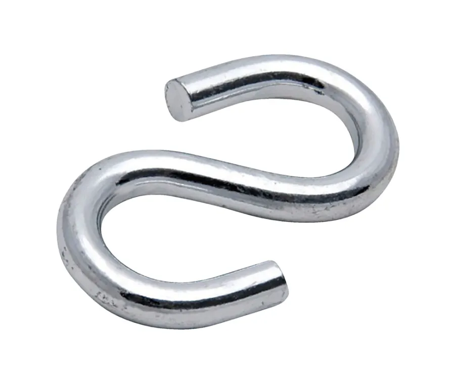 Kjettinger & Vaiere^Home it S-krok 4 mm - 4 stk.