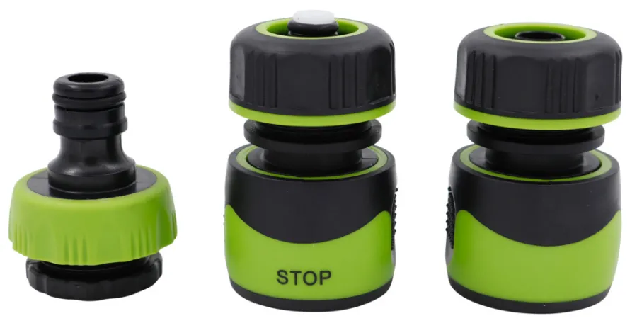 Koblinger & Sprøytepistoler^Garden Slangekoblingssett 3 deler - ®