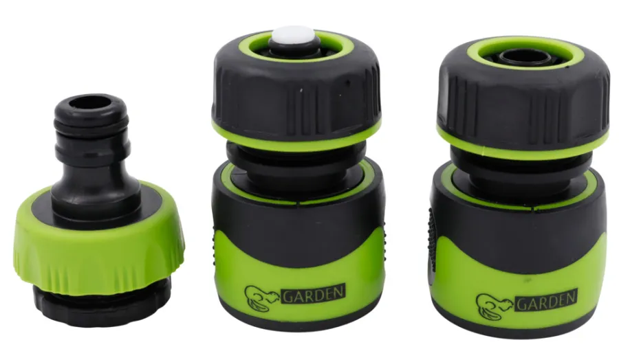 Koblinger & Sprøytepistoler^Garden Slangekoblingssett 3 deler - ®