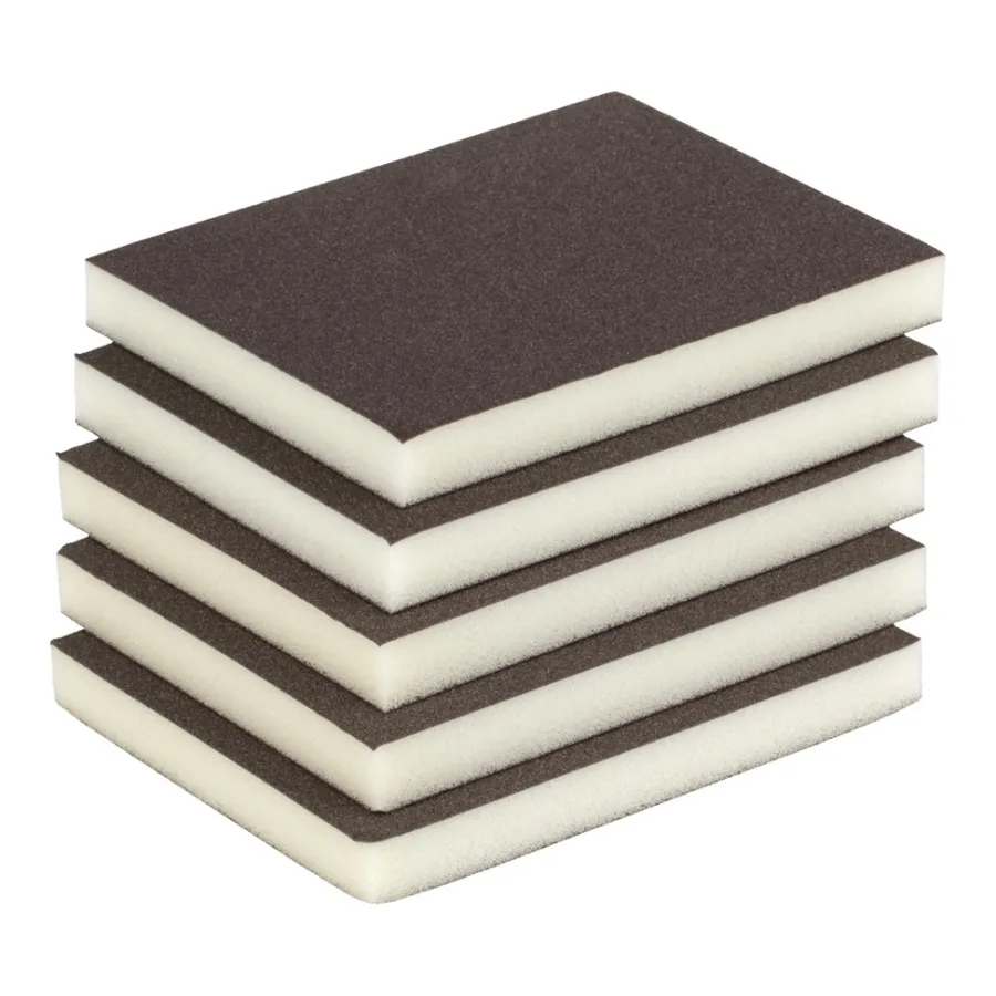 Sandpapir^Luxi Slipepute korn 180 - 10 x 12 cm - 5 stk.