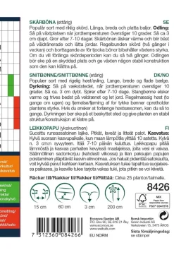 Frø^Weibulls Snittbønne høy "Helda"