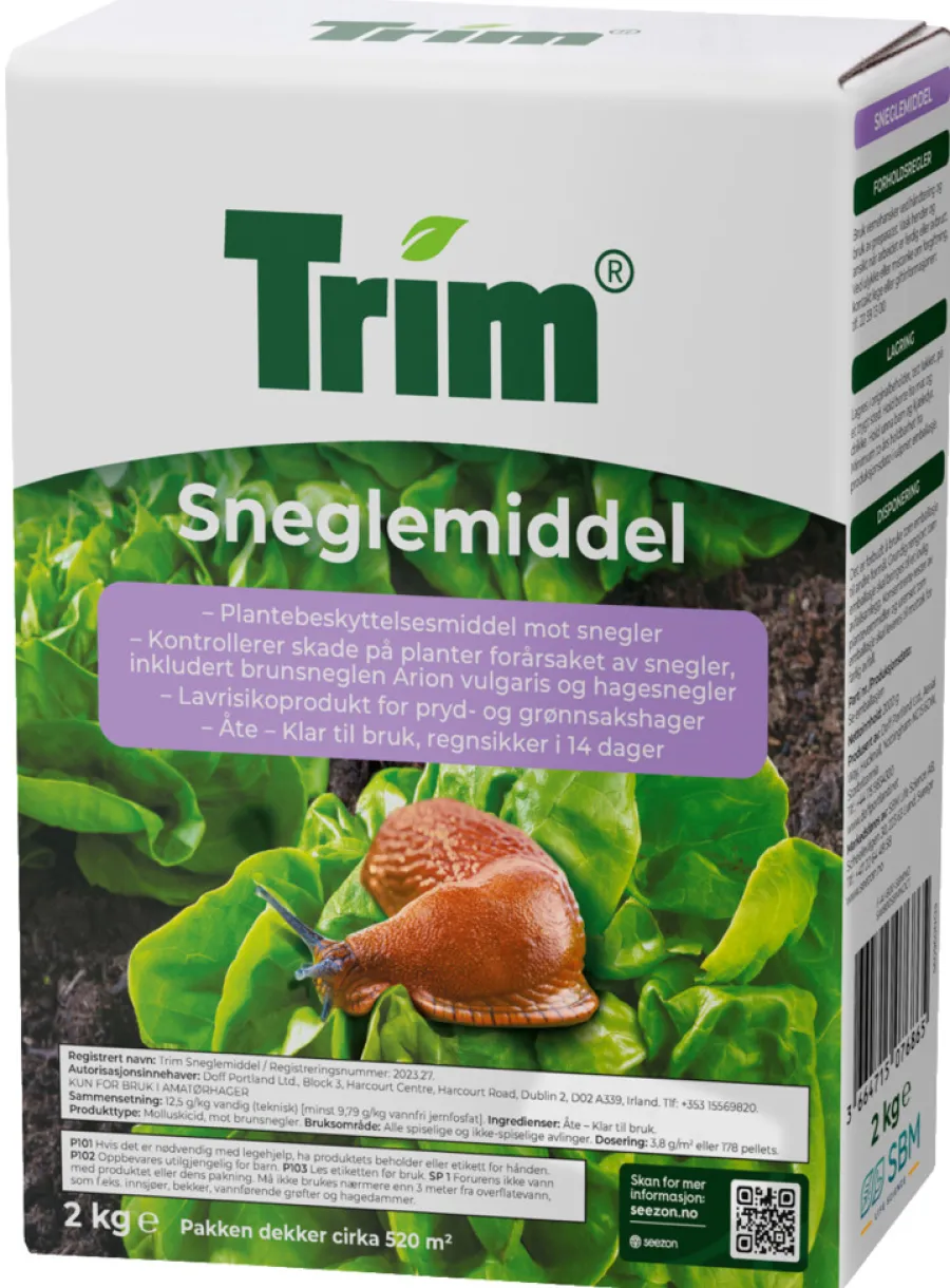 Insektmidler^Solabiol mot snegler extra 2 kg