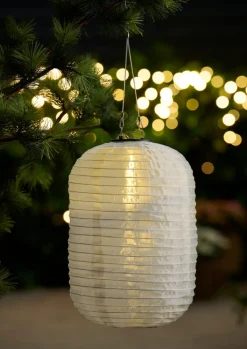 Dekorativ Belysning - Utendørs|Solcellelamper^Garden Solcellelykt avlang Ø24 x H38 cm – ®