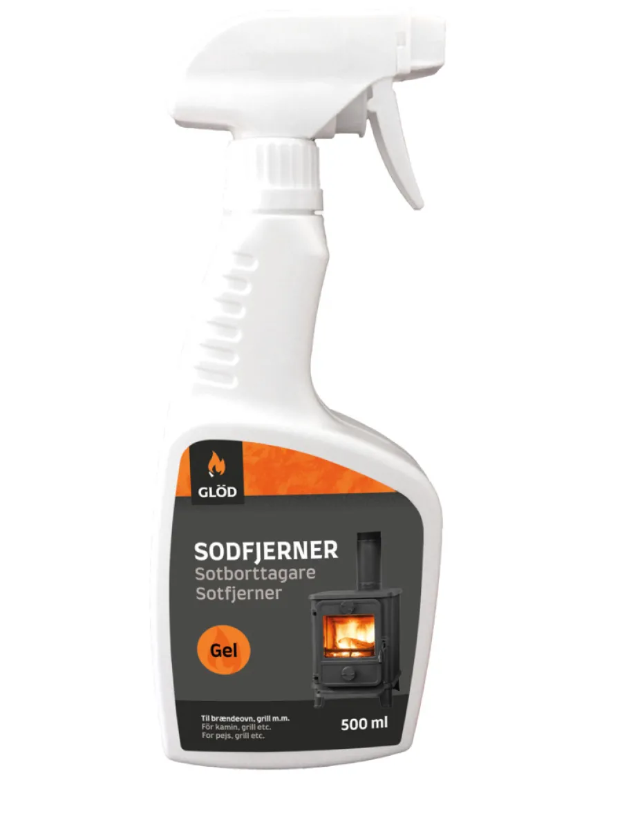 Tilbehør Til Vedovner|Grilltilbehør^Glöd Sotfjerner 500 ml - Glød