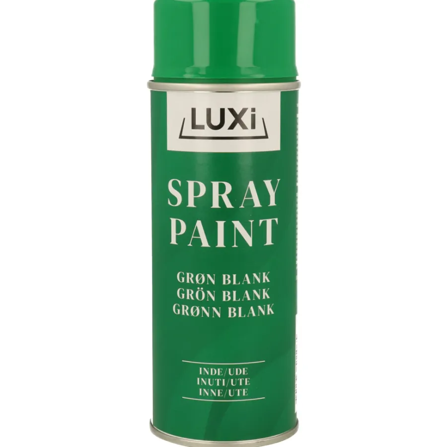 Spraymaling^Luxi Spraymaling grønn blank 400 ml -