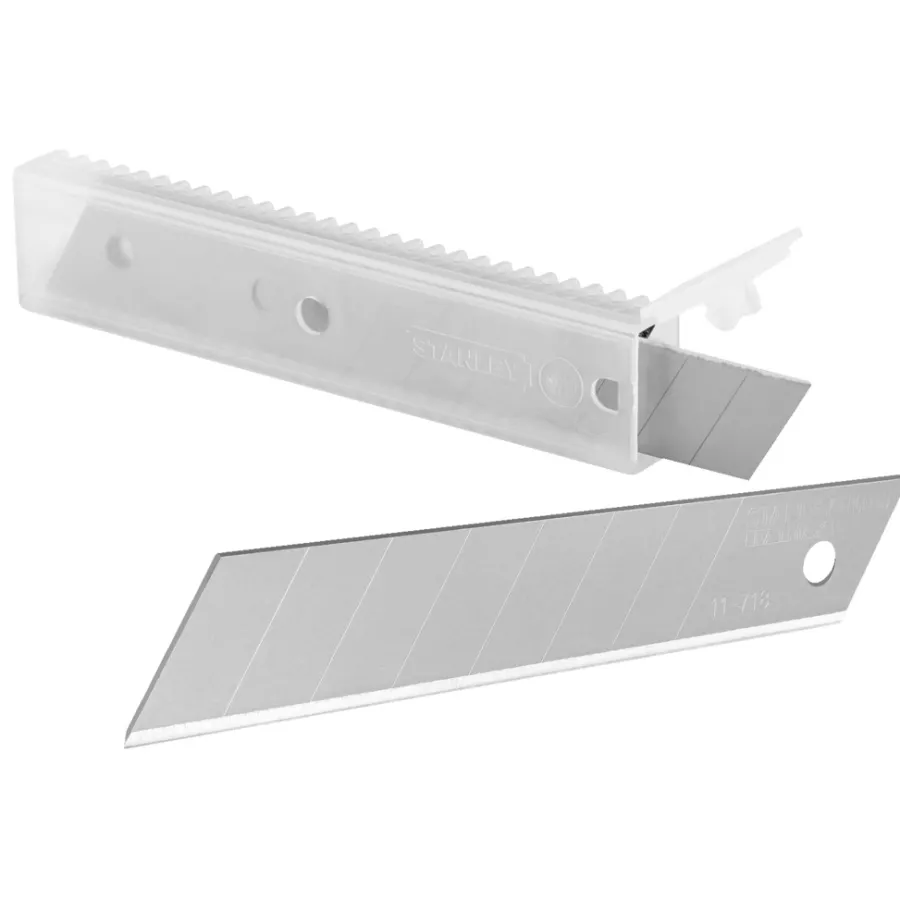 Filer & Hobbykniver^Stanley Fatmax knivblad 18 mm 10-pk.