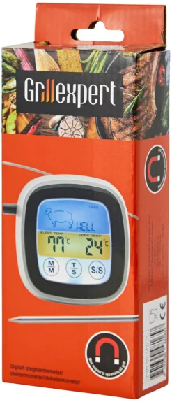 Grilltilbehør^Grillexpert Steketermometer digitalt -