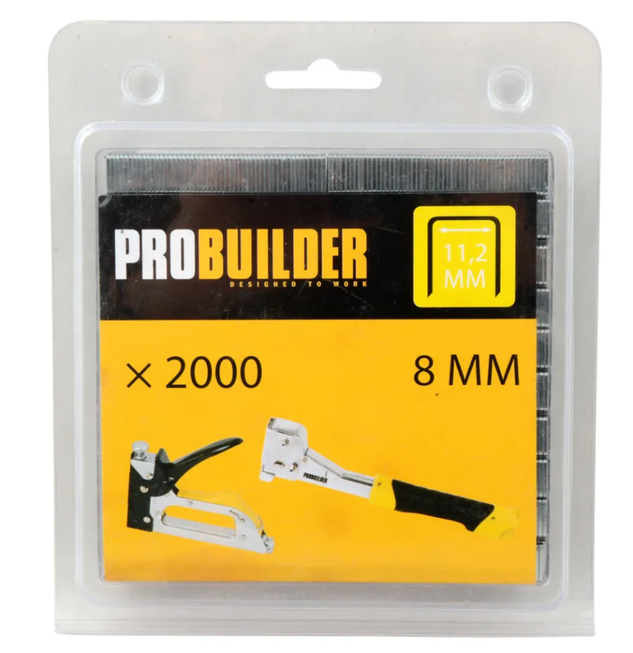 Øvrig Tilbehør^Probuilder Stifter 8 mm 2000 stk. -