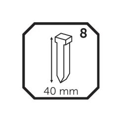 Øvrig Tilbehør^Probuilder Stifter til spikerpistol 40 mm - 5000 stk.