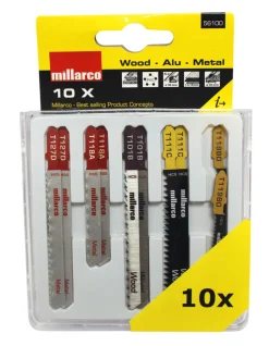 Sagblader^Millarco Stikksagblad "T" 10 stk.