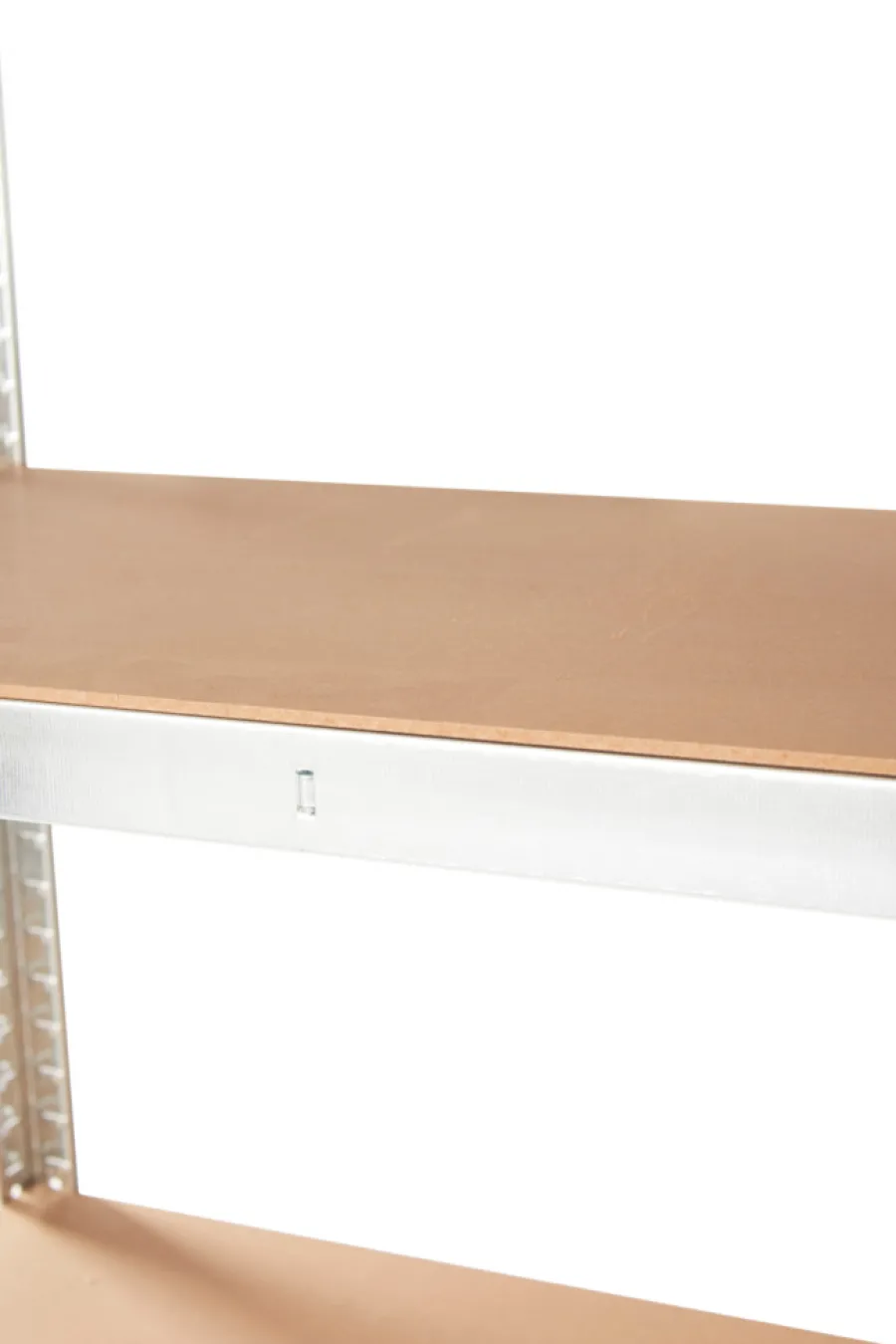 Arbeidsbord & Reoler^ Stålreol galvanisert m/5 hyller - 90 x 180 x 45 cm