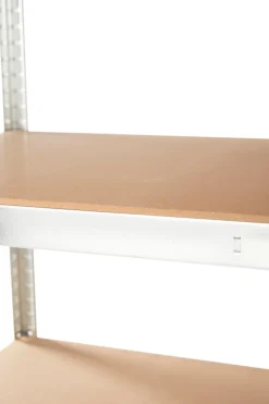 Arbeidsbord & Reoler^ Stålreol 5 hyller - 200 kg pr. hylle