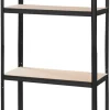 Arbeidsbord & Reoler^ Stålreol 4 hyller - 125 kg pr. hylle