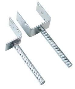 Stolper & Påler^ Stolpesko L 75 x 60 x 300 mm