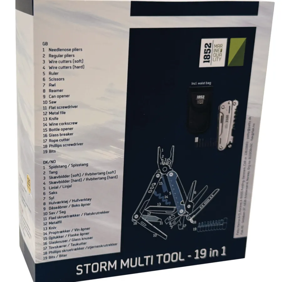 Båtutstyr & Båtpleie|Campingutstyr^1852 Storm multikniv/verktøy