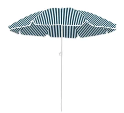 Sesongavslutning|Parasoller Og Markiser^Sunlife Strandparasoll Oregon Ø200 cm - ® blå/hvit
