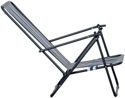 Sesongavslutning|Hagestoler^Sunlife Strandstol Albany i metall og polyester - ® Blå/hvit