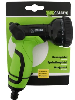 Hageslanger Og Tilbehør|Koblinger & Sprøytepistoler^Garden Strålepistol med 9 sprayfunksjoner - ®