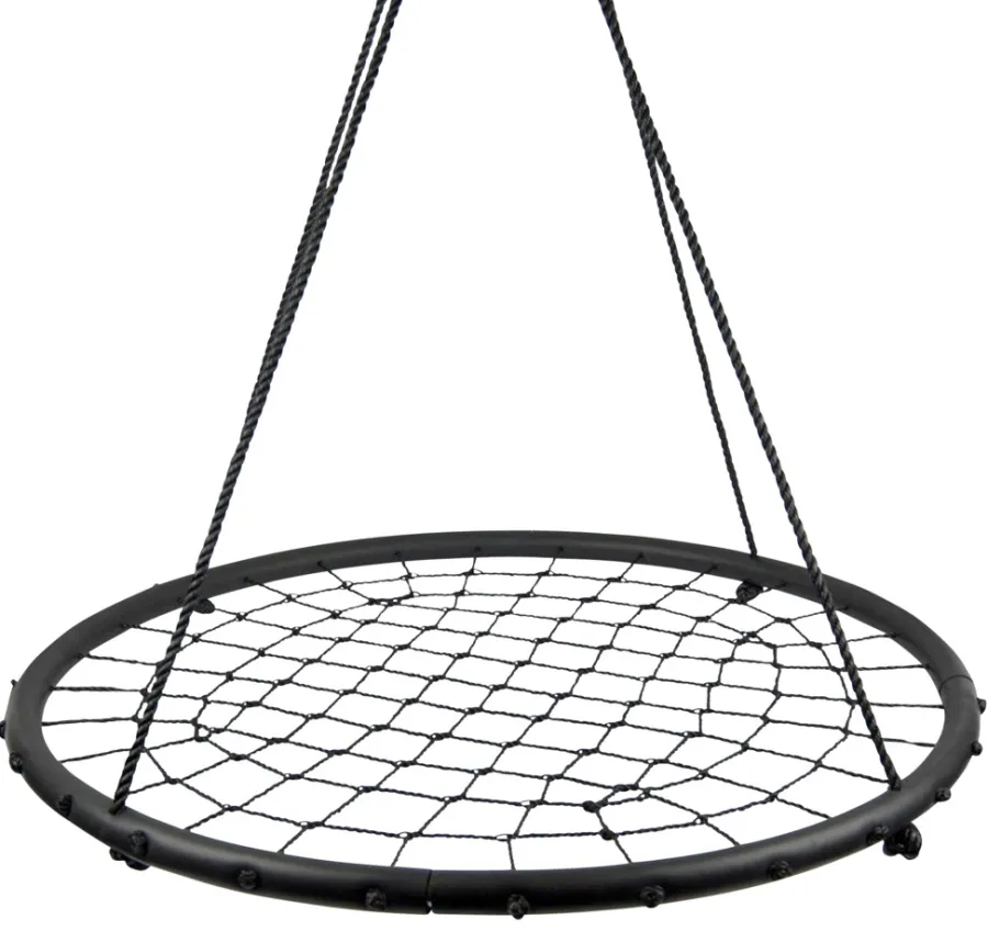 Husker^Ud & Leg Svinghuske Ø100 cm svart